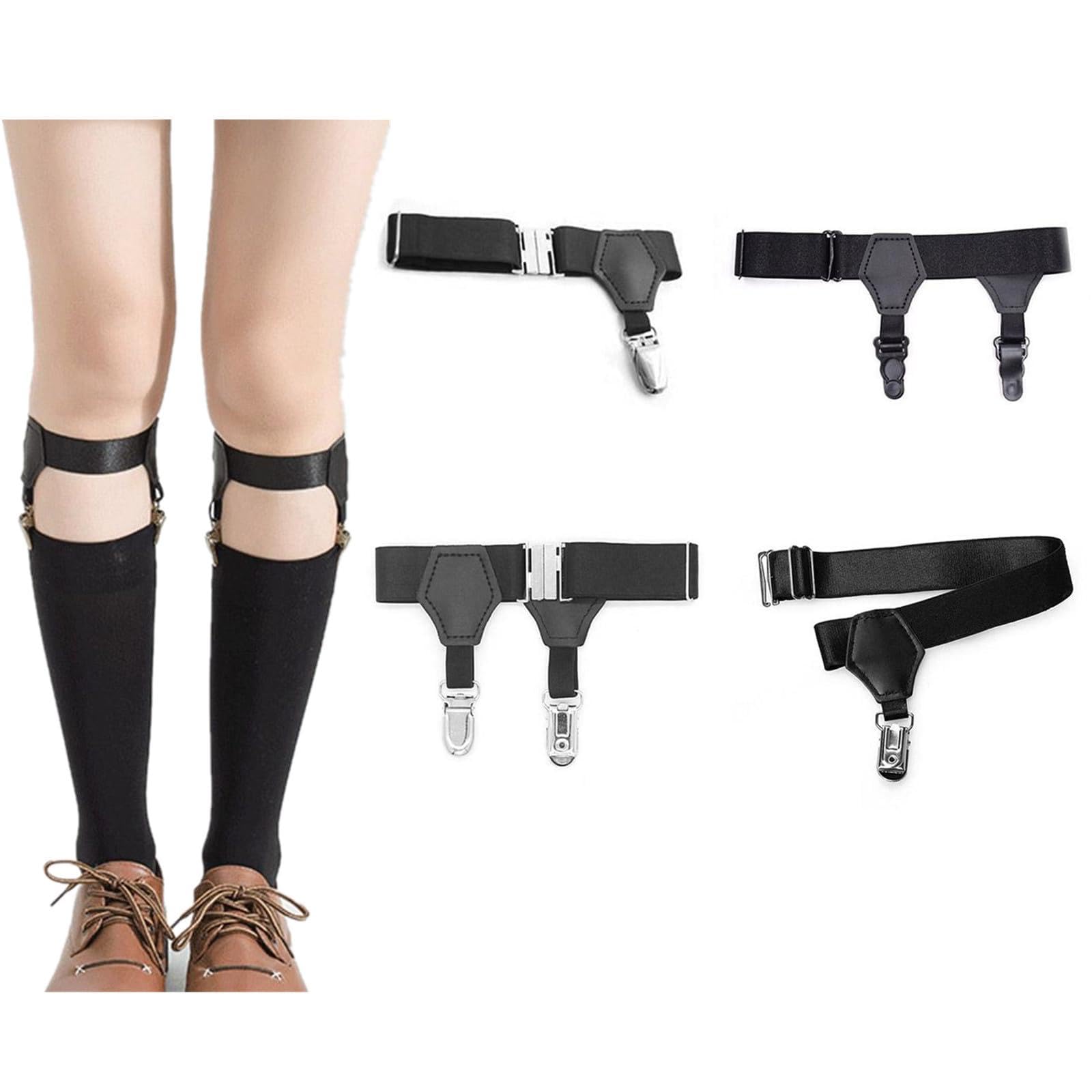 おベルです Amazon.co.jp: ソックスガーターベルト 靴下のずり落ち防止に